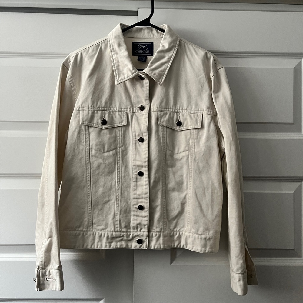 Vintage Cherokee Lightweight Denim Jacket - Women’s M (tag says L) | Unisex S
